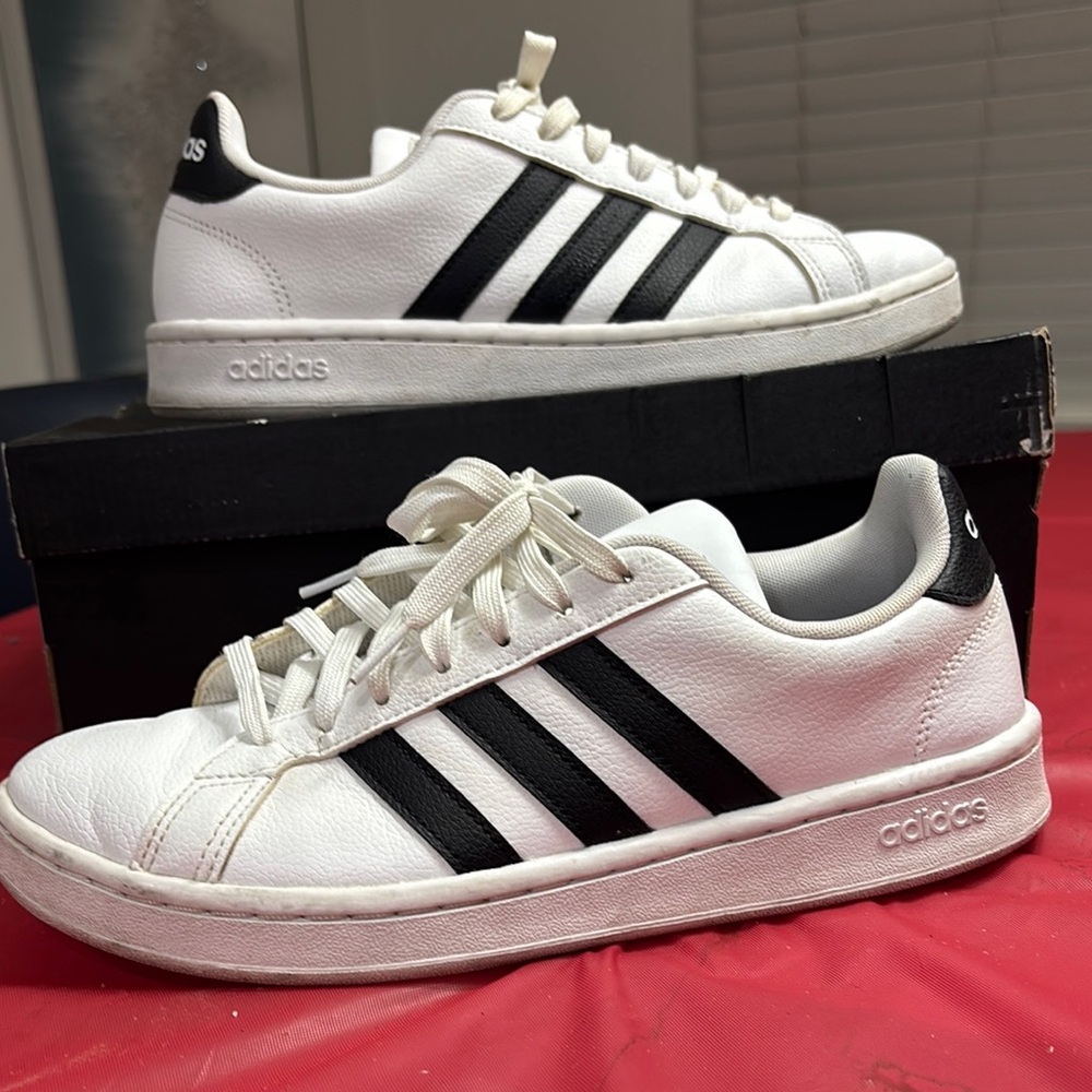 Adidas White and Black Sneakers

Adidas Women’s Grand Court Shoes